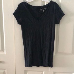 Hollister Black V Neck T Shirt!!